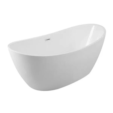 Cazi freestanding - Cada freestanding Besco Ayla 170x80 cm alb lucios