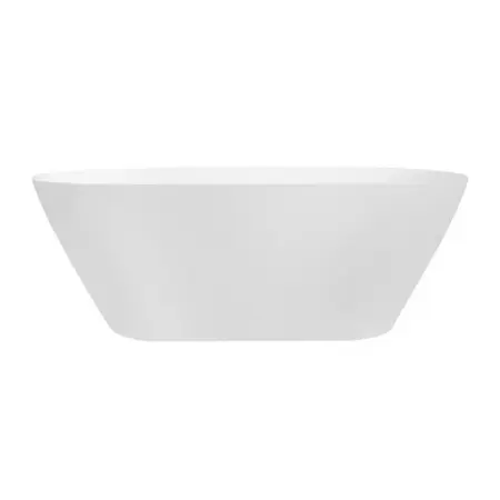 Cada freestanding Besco Moya 160x68 cm alb lucios [3]