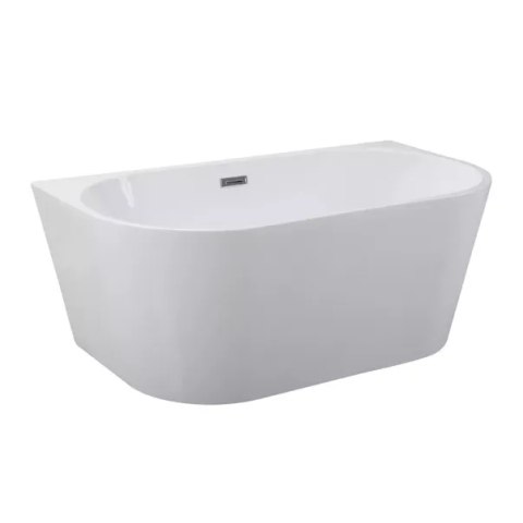 Cazi freestanding - Cada freestanding Besco Vica 170x80 cm alb lipita de perete, BTW