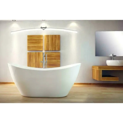 Cada freestanding Besco Viya alba 160x70 cm [2]