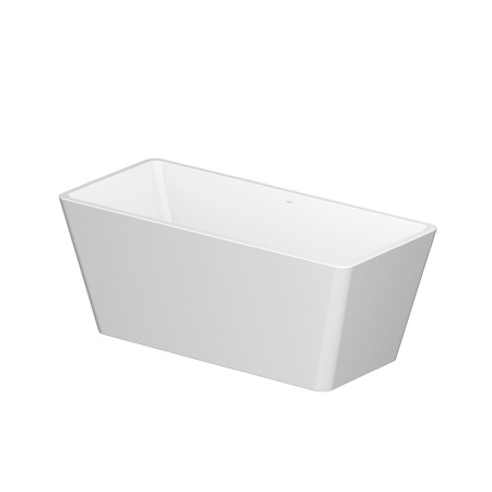 Cazi freestanding - Cada freestanding, Cersanit, Crea 162, dreptunghiulara, cu picioare, alb