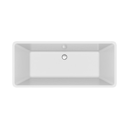 Cada freestanding, Cersanit, Crea 162, dreptunghiulara, cu picioare, alb [1]