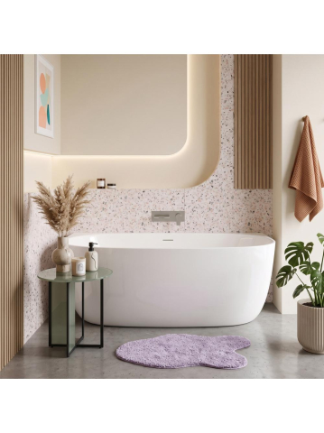 Cada acril freestanding Rea Eris 150cm alba 1500x750x580mm [6]
