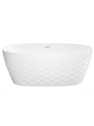 Cada acrilica freestanding Rea Gaja 170x81 cm alba montaj universal [10]