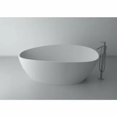 Cada freestanding din compozit Marmite Cloud 156x71 cm [3]