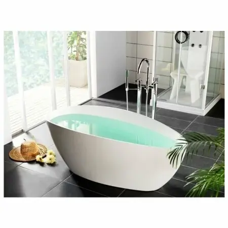 Cada freestanding din compozit Marmite Cloud 156x71 cm [1]
