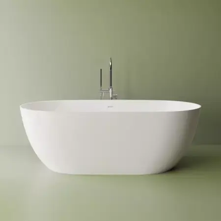 Cazi baie - Cada freestanding din compozit Marmite Lagos 180x81 cm