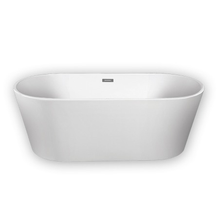 Cazi baie - Cada freestanding, Florida, Denisa P-170, ovala, cu instalatie completa, alb