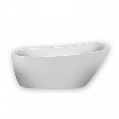 Cazi baie - Cada freestanding Florida Natalia P-160 cu instalatie completa alb