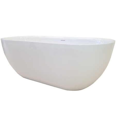 Cada freestanding Hatria, Tiberis 170, ovala, cu instalatie, alb [4]