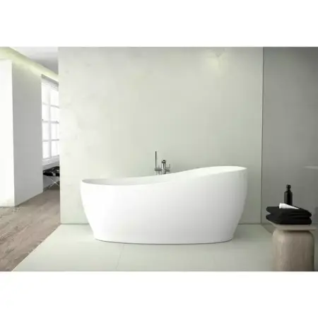 Cada freestanding Ideal Standard Atelier Around 180x85 cm alb - negru lucios [4]