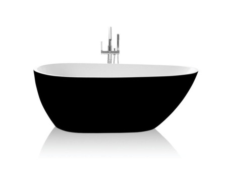 Cazi baie - Cada freestanding ovala Elise Black 170x75 cm