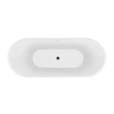 Cada freestanding Rea Kerrano 150x75 cm alb lucios [2]