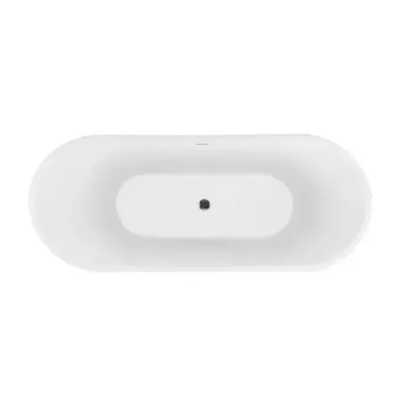 Cada freestanding Rea Kerrano 170x75 cm alb lucios [1]