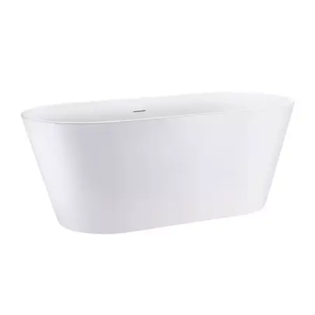 Cazi baie - Cada freestanding Rea Milano 170x75 cm alb lucios