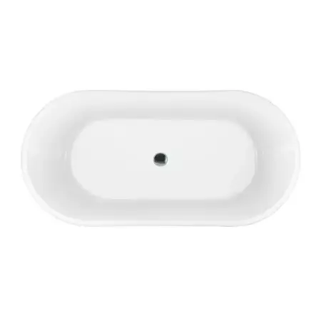 Cada freestanding Rea Milano 170x75 cm alb lucios [3]