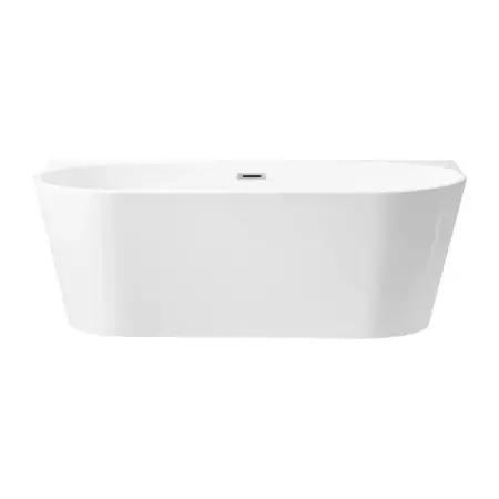 Cada freestanding Rea Olimpia BTW 150x75 cm alb lucios [1]
