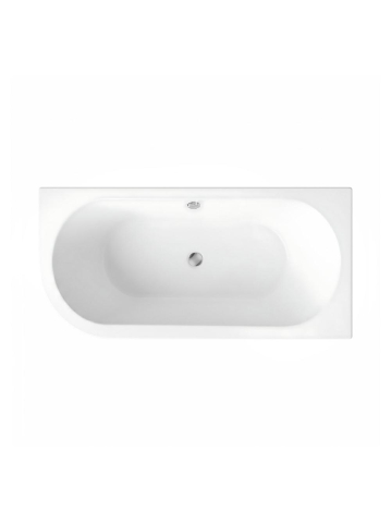 Cada freestanding Rea Orion cu montaj dreapta 150 cm alb [6]