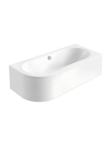 Cada freestanding Rea Orion cu montaj dreapta 150 cm alb [8]