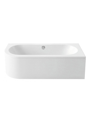 Cada freestanding Rea Orion cu montaj dreapta 150 cm alb [5]
