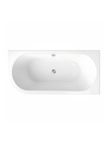 Cada freestanding Rea Orion cu montaj dreapta 160 cm alb [5]