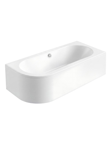 Cada freestanding Rea Orion cu montaj dreapta 160 cm alb [9]