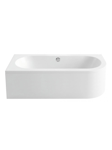 Cada freestanding Rea Orion cu montaj stanga 150 cm alb [5]