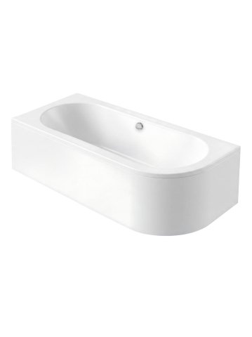 Cazi baie - Cada freestanding Rea Orion cu montaj stanga 160 cm alb