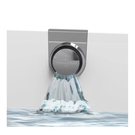 Cada freestanding, Villeroy & Boch, Oberon 2.0, 180, back-to-wall, cu instalatie completa, alb alpin [3]