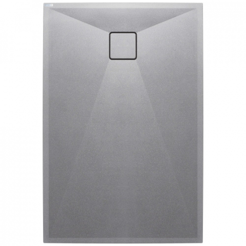 Cadita de dus Deante Correo gri metalic 90x140 cm [1]