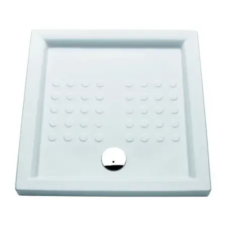 Cadite patrate - Cadita de dus patrata Gala Atlas 90x90 cm alb