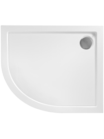 Cadita de dus Rea Look alb 80x100 cm acrilic montaj pardoseala [8]
