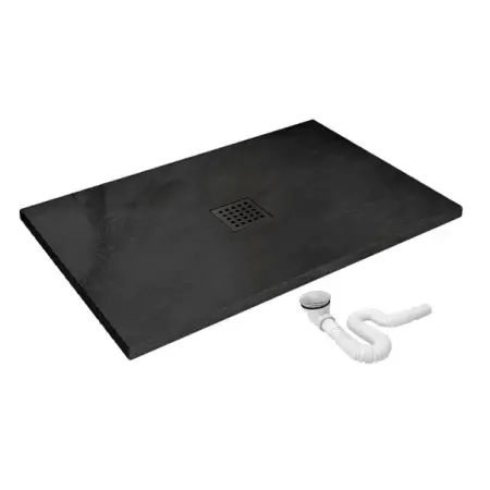 Cadita dus dreptunghiulara Rea Rock 80x100 negru [3]