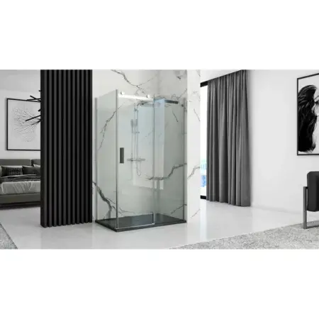 Cadita dus dreptunghiulara Rea Rock 80x120 negru [5]