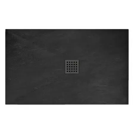 Cadite dreptunghiulare - Cadita dus dreptunghiulara Rea Rock 90x120 negru