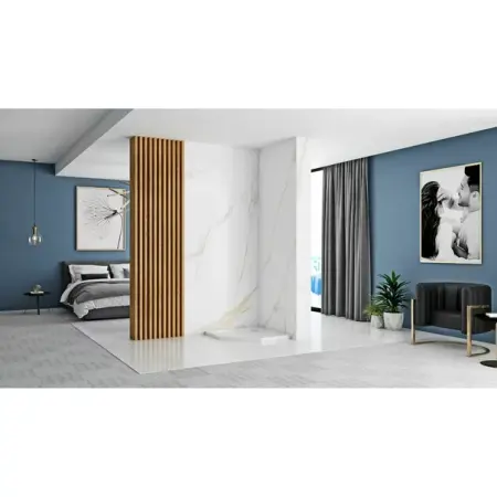 Cadita dus Rea Diamond 90x90 cm alb [5]