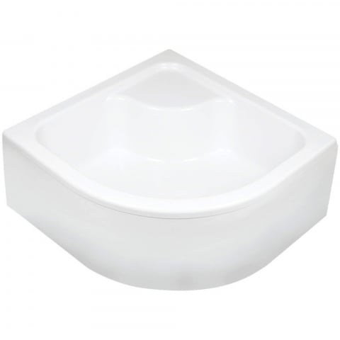 Cadite semirotunde - Cadita dus semirotunda Deante Deep alb 90x90 cm