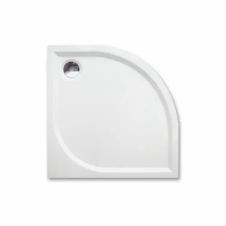 Cadite semirotunde - Cadita dus subtire din compozit semirotunda Roth Dream-M 90x90
