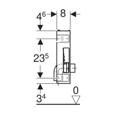 Cadru de instalare Geberit Kombifix pentru bideu [3]