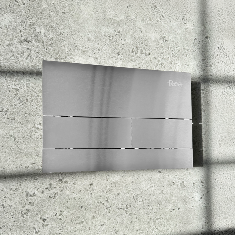 Cadru WC încastrat K011A-Q Rea cu buton T crom periat [7]