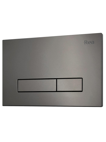 Cadru WC incastrat Rea K011A-Q buton HD Titan adancime 90 mm [3]