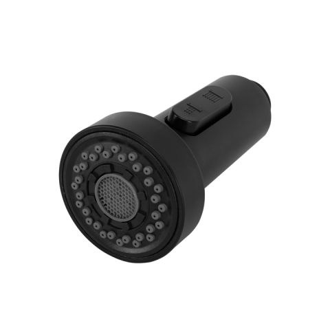 Baterii cu dus extractabil - Cap cu aerator pentru baterie de bucătărie REA Colin negru