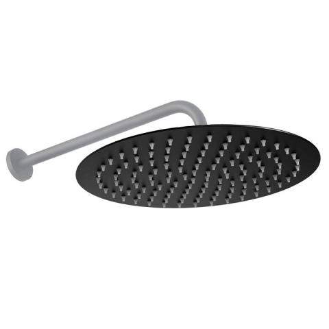 Sisteme de dus - Cap de duș Rea 25cm negru mat