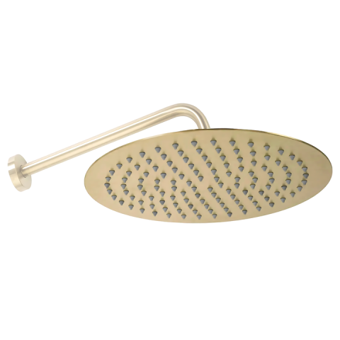 Sisteme de dus - Cap de duș Rea auriu periat 25cm