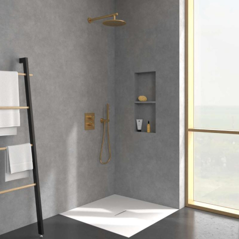 Cap de duș Villeroy&Boch, Universal Showers, Ø25 cm, bruhsed gold [4]