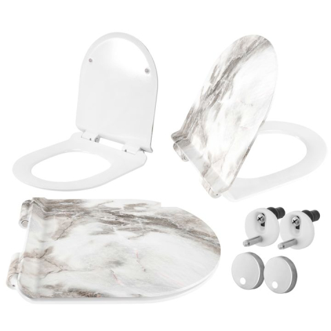 Capace wc - capac CARLO LAVA MATT DUROPLAST SLIM