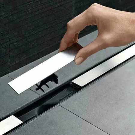 Cabine dus - Capac pentru rigola de dus Geberit CleanLine20 30-90 cm metal lucios