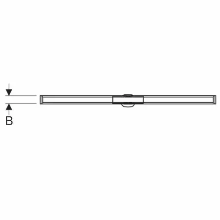 Capac pentru rigola Geberit CleanLine20 30-160 cm otel inoxidabil [2]