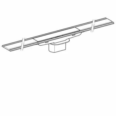 Capac pentru rigola Geberit CleanLine60 30-130 cm crom otel inoxidabil [1]