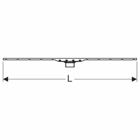 Capac pentru rigola Geberit CleanLine80 30-90 cm champagne [5]